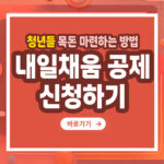 청년내일채움공제 신청방법 – 쉽게 신청하고 목돈 마련하는 법 총정리